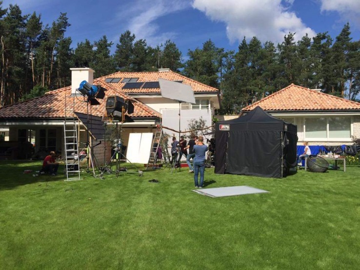 namioty dla producentów filmowych